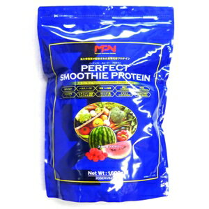 パーフェクトスムージープロテイン 送料無料 1,600g スイカ&ラズベリー MPN ボディフィット MRP HMB 乳酸菌 食物繊維 MCT パラチノース ホエイ 大豆 ソイ Whey Soy ダイエット 減量 シェイプアップ
