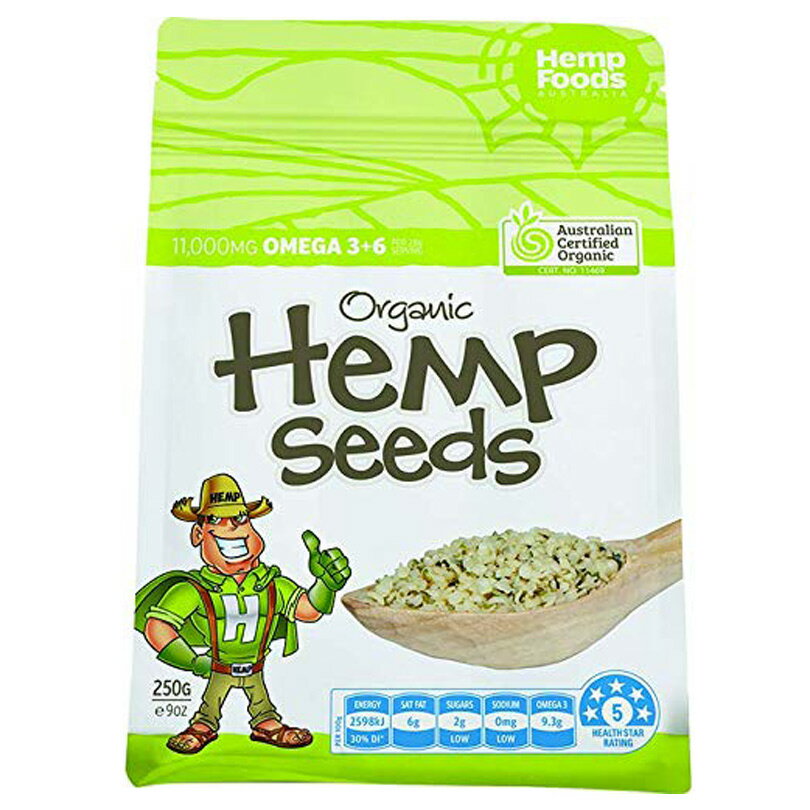 ヘンプフーズジャパン ヘンプシードナッツ（有機麻の実ナッツ） 250g オーストラリア産