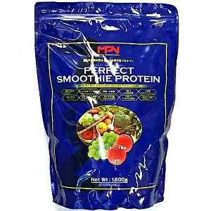 パーフェクトスムージープロテイン 送料無料 1,600g マスカット ピーチ MPN ボディフィット MRP HMB 乳酸菌 食物繊維 MCT パラチノース ホエイ 大豆 ソイ Whey Soy ダイエット 減量 シェイプアップ