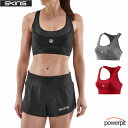 SKINS スキンズ SERIES-3 エリートブラ ウィメンズ トップス ブラトップ スポーツブラ ブラック グレー レッド