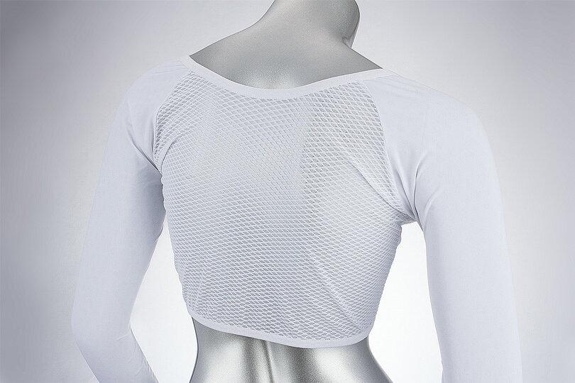 ゼロフィット ボレロタイプ アームカバー【 ICE MESH アイスメッシュ】冷感素材 UV対応 日焼け防止 銀イオン 抗菌加工 ポリジン ランニング 自転車 テニス 登山 トレッキング 接触冷感 ドライ クール 日本製 IceMesh ZEROFIT イオンスポーツ