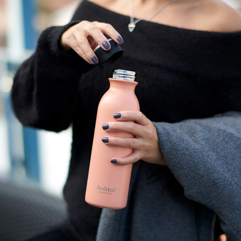 ボータル 600ml【 1本入り 】【 色が選べます 】保冷 保温 ステンレスボトル 北欧デザイン ジム スポーツクラブ オフィス 登山 キャンプ スポーツ観戦 自転車 ドライブ 運転 熱中症 水筒 ギフトにもおすすめ bohtal powerpit-10007086 パワーピット楽天市場店 サンプル画像3