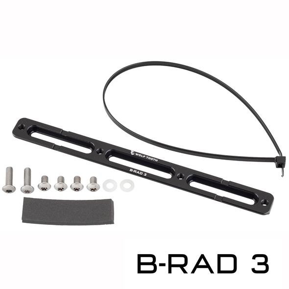 WOLF TOOTH ウルフトゥース B-RAD 3 Slot Base Mount ビーラッド U1B-RAD-3 人気商品 キャンプ グラベル 自転車