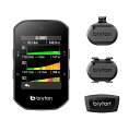 Bryton ブライトン Rider S500T ケイデンス・スピード・心拍センサー付 【国内正規品】 おすすめモデル レース ロードバイク ナビゲーション ヒルクライム ズイフト スマートトレーナー 自転車