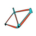 RIDEWRAP ライドラップ COVERED PROTECTION ROAD & GRAVEL カバープロテクション ロード&グラベル 自転車保護 キズ防止 ...