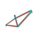 RIDEWRAP ライドラップ COVERED PROTECTION STEEL MTB カバープロテクション スチールマウンテンバイク 自転車保護 キズ防止 ...