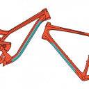 RIDEWRAP ライドラップ ESSENTIAL PROTECTION DOWN TUBE (ALL) エッセンシャルプロテクション ダウンチューブ(全車種)...