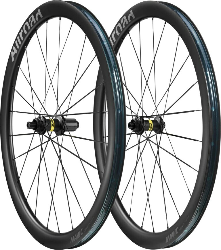 純正タイヤプレゼント MAVIC マヴィック ALLROAD SL CARBON オールロード カーボン USTチューブレスリム 前後セット 国内正規品 自転車