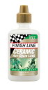 フィニッシュライン セラミック ウエット チェーン ルーブ 60ml ボトルチェーンスプロケット 潤滑剤 自転車 ロード MTB クロスバイク アシスト自転車 ...