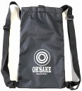 OSTRICH オーストリッチ SAKE-SHU サケッシュ 自転車 黒 ブラック シンプル 小型 リュック サコッシュ 4562163945100