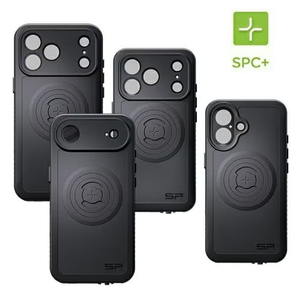 【商品詳細】 タッチスクリーン機能はもちろんそのままで、カメラレンズを含めスマートフォン全体を衝撃からしっかりと保護。自転車をはじめあらゆるアウトドアシーンでも安心してスマホを使用出来る。 ・アメリカ軍用規格の落下試験の認定を受けており、非常に高い安全性を確保 ・防水、防塵ケース(IP68) ・マグネティックアタッチメント（磁力による装着） ・ワイヤレス充電対応 ・カメラレンズもしっかり保護 ・SPCアダプター同梱でSPCのマウントとの互換性を確保 【サイズ詳細】 付属品 ツール×1(上部、下部) セーフティリーシュ×1 ケースオープンツール×1 SPC+アダプター×1 ※こちらのアダプターを使用すると従来品(SPC)のマウントに装着が可能です。類似商品はこちらSP CONNECT PHONE CASE エ6,900円SP CONNECT PHONE CASE エ6,900円SP CONNECT SPC+ SADDLE 6,900円SP CONNECT SPC+ WEDGE C8,501円SP CONNECT ROADBIKE BU9,790円SP CONNECT エスピーコネクト SPC4,840円SP CONNECT エスピーコネクト SPC4,840円SP CONNECT エスピーコネクトSPC+1,650円SP CONNECT エスピーコネクト SPC14,850円新着商品はこちら2026/9/12DAVOS ダボス D-604 ネオランドナー159,500円2026/9/8MAVIC マヴィック ハブ Campagno11,550円2026/7/29ザムスト クールバッグ ZAMST 日本シグマ3,960円再販商品はこちら2026/9/13ファインラボ マルチミネラルプラス2 総合ミネ2,916円2026/9/12ゴールドジム G0400 プロテインシェイカー495円2026/9/12ケンタイ K7108 スポーツドリンクミネラル540円2026/09/13 更新