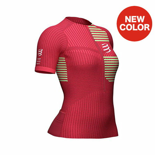 COMPRESSPORT ץ쥹ݡTri Postural SS Top WOMANȥ饤 ݥ SS ȥå ޥѥեޥUPץå󡦥ȥ饤