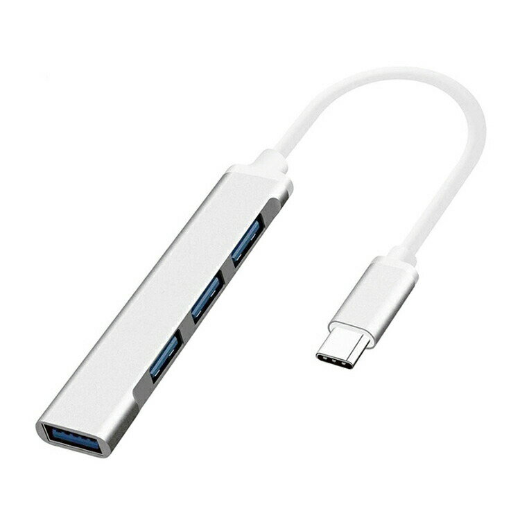 Type-C³  ǥ 6mm 4ݡUSBϥ ®ǡž USB3.0/2.0/1.1ߴ Хѥ ץ饰ɥץ쥤 ݸ Х뵡˺Ŭ JL-TPHUB31