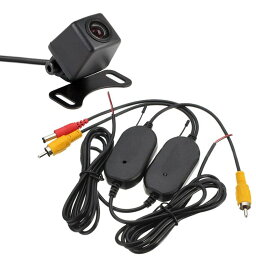 無線バックカメラセット 2.4GHz 12V専用 広角170度 ワイヤレストランスミッター 防水・防塵仕様 カメラは人気のA0119N 小型防水カメラ JL-WTA0119