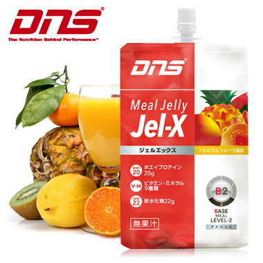 DNS MEAL JELLY ジェルエックス トロピカルフルーツ風味 1カートン（6個入り）