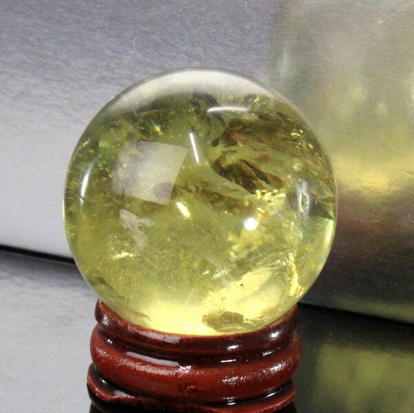 【透明度バツグン 38mm】 シトリン 丸玉｜シトリン 黄水晶 Citrine【Crystal ball 球体 置物 水晶球 大玉 ルース 丸玉 Circle Ball 原石 Gemstone】メンズ Men's レディース Ladies 天然石 海外直輸入価格 シトリン