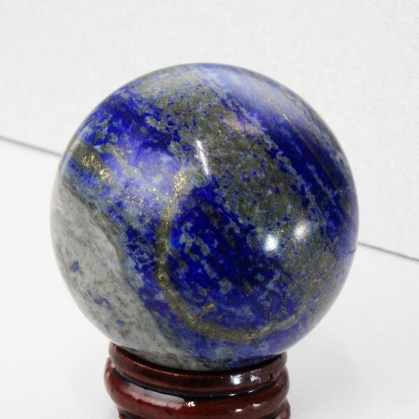 【47mm玉】ラピスラズリ 丸玉｜瑠璃 ラピスラズリ ラピス 青金石 Lapis Lazuli【Ball 原石 Gemstone Crystal ball 丸玉 Circle 球体 置物 水晶球 大玉 ルース】メンズ レディース パワーストーン 天然石 海外直輸入価格 ラピスラズリ【ポイント割引商品】