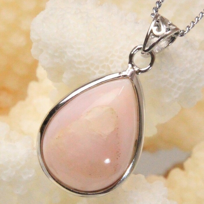 ピンクオパール ペンダント｜ピンクオパール 蛋白石 Pink Opal ネックレス Necklace ペンダントトップ ネックレス Pendant｜メンズ Men's レディース Ladies 限定 天然石 ピンクオパール