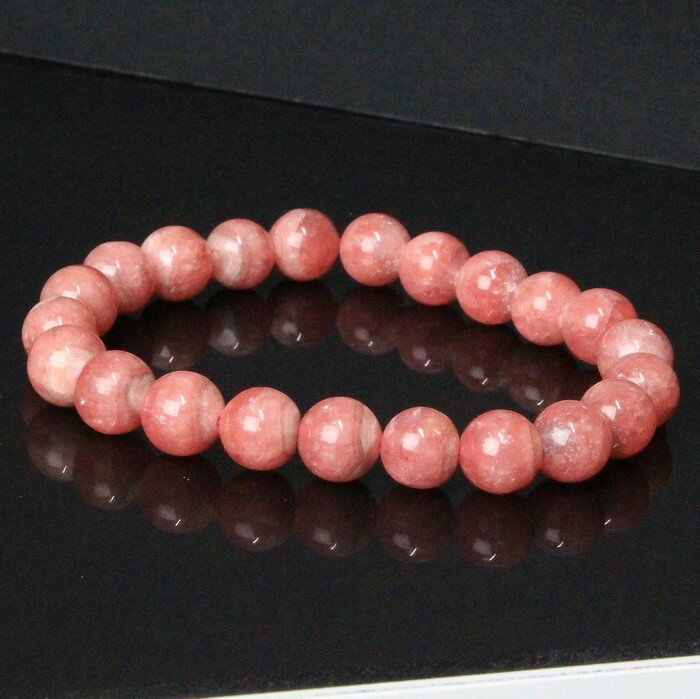 【一点物】ロードクロサイト ブレスレット｜ロードクロサイト インカローズ Rhodochrosite【Bangle ブレスレット 腕輪 ブレスレッド バングル Bracelet】メンズ レディース パワーストーン 天然石 海外直輸入価格 ロードクロサイト パワーストーン ブレスレット 天然石