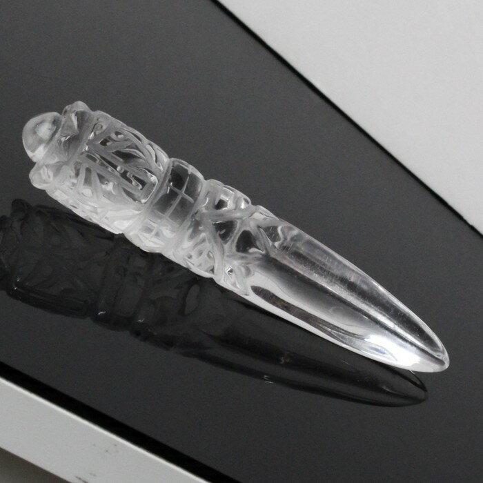 水晶 金剛杵(こんごうしょ)｜Crystal Quartz クリスタル 水晶 クォーツ すいしょう ロッククリスタル 石英【金剛杵 こんごうしょ 梵 va..