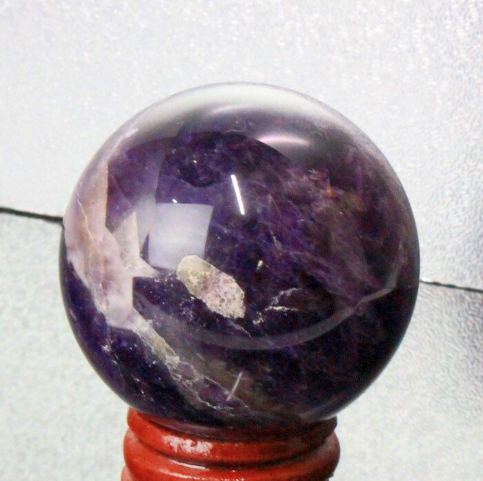 【48mm玉】アメジスト 丸玉｜紫水晶 アメシスト Amethyst アメジスト【原石 Gemstone 水晶玉 球体 置物 水晶球 大玉 丸玉 Circle Ball】メンズ Men's レディース Ladies 天然石 海外直輸入価格 アメジスト【ポイント割引商品】