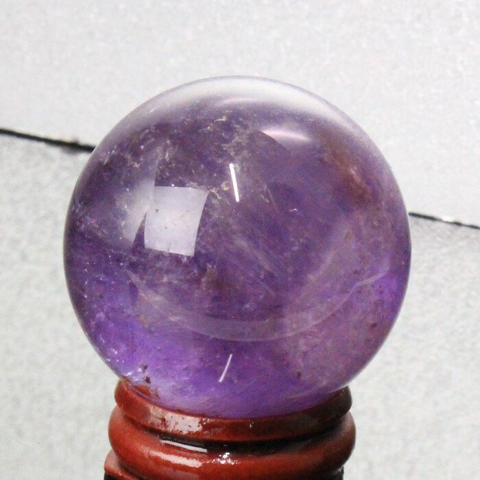 【40mm玉】アメジスト 丸玉｜アメシスト 紫水晶 Amethyst アメジスト【丸玉 Circle Ball 原石 Gemstone 水晶玉 球体 置物 水晶球 大玉】メンズ レディース パワーストーン 天然石 海外直輸入価格 アメジスト