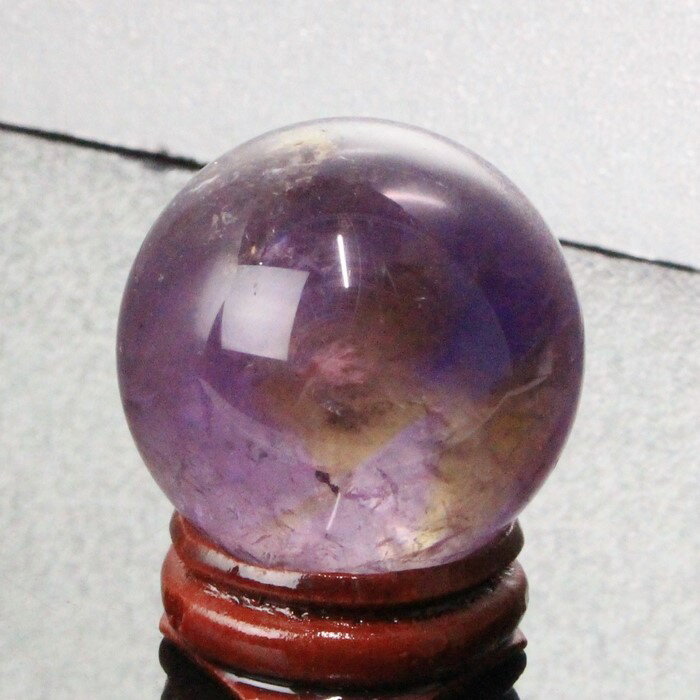 【36mm玉】アメトリン 丸玉｜黄紫水晶 アメジスト シトリン【丸玉 Circle Ball 原石 Gemstone 水晶玉 球体 置物 水晶球 大玉】メンズ レディース パワーストーン 天然石 海外直輸入価格 アメトリン パワーストーン 原石 天然石