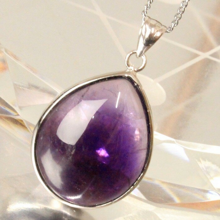 アメジスト ペンダント｜紫水晶 Amethyst アメシスト アメジスト ネックレス ペンダント チャーム Pendant Necklace 首輪｜メンズ Men's レディース 天然石 限定 一点物 アメジスト【ポイント割引商品】