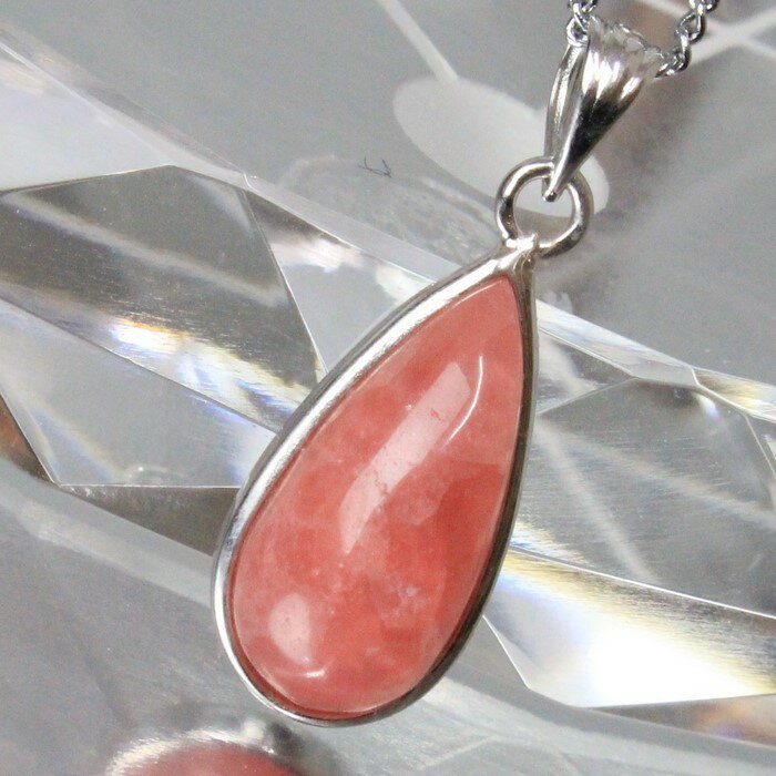 インカローズ ペンダント｜Rhodochrosite インカローズ ロードクロサイト ネックレス チャーム Pendant Necklace 首輪 首飾り ペンダント｜メンズ Men's レディース 天然石 限定 一点物 インカローズ パワーストーン ペンダント 天然石 1