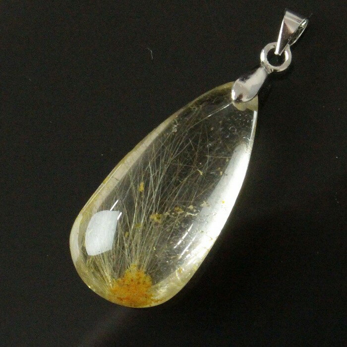 ルチルクォーツ ペンダント｜rutile quartz ルチルクオーツ 金針水晶 ルチルクォーツ ネックレス 首飾り ペンダント ネックレス チャーム Pendant Necklace 首輪｜メンズ レディース 一点物 パワーストーン ルチルクォーツ