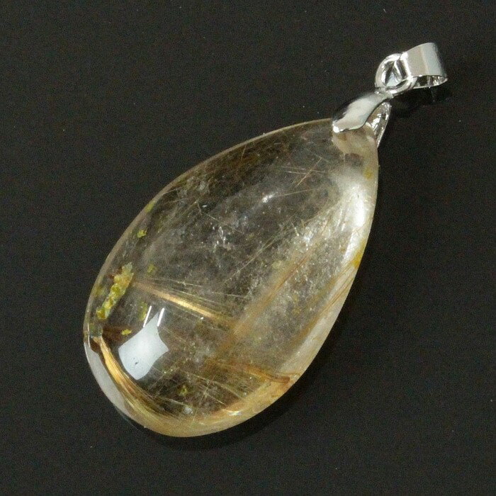 ルチルクォーツ ペンダント｜rutile quartz ルチルクオーツ 金針水晶 ルチルクォーツ ネックレス チャーム Pendant Necklace 首輪 首飾り ペンダント｜メンズ レディース 限定 一点物 パワーストーン ルチルクォーツ