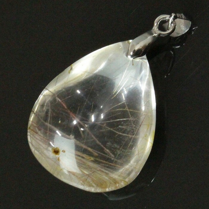 パワーストーン ペンダント ルチルクォーツ ペンダント｜rutile quartz ルチルクオーツ 金針水晶 ルチルクォーツ ネックレス ペンダント チャーム Pendant Necklace 首輪｜メンズ レディース 限定 一点物 パワーストーン ルチルクォーツ