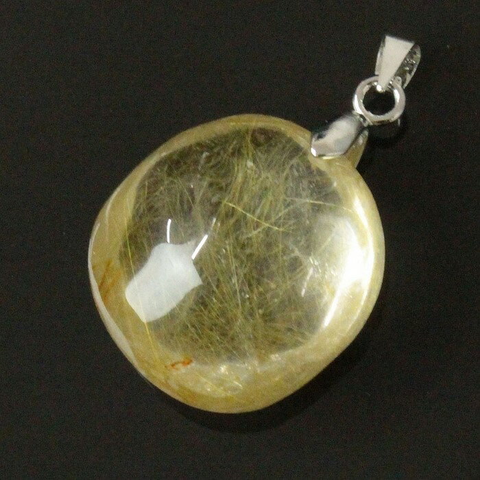 ルチルクォーツ ペンダント｜rutile quartz ルチルクオーツ 金針水晶 ルチルクォーツ ネックレス ペンダント ネックレス チャーム Pendant Necklace 首飾り 首輪｜メンズ Men's レディース Ladies 天然石 海外直輸入価格 ルチルクォーツ