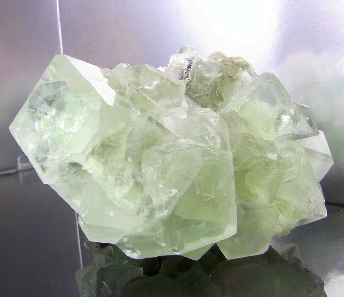 グリーンフローライト 原石|蛍石 Fluorite グリーンフローライト 緑 フローライト【クラスター 八面体 石 原石 Stone Cluster Gemst...