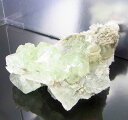 グリーンフローライト 原石|蛍石 Fluorite グリーンフローライト 緑 フローライト【クラスター 八面体 石 原石 Cluster Gemstone】メン...