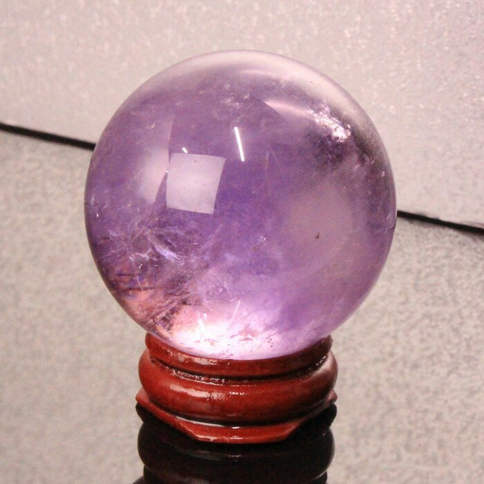 【45mm】アメジスト 丸玉｜アメシスト Amethyst 紫水晶 アメジスト【水晶玉 Sphere 原石 球体 置物 台座 水晶球 大玉 ルース Gemstone Circle Ball】メンズ レディース 限定 一点物 パワーストーン アメジスト