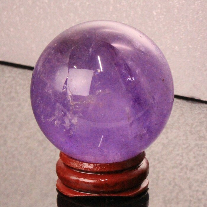 【44mm】アメジスト 丸玉｜紫水晶 Amethyst アメシスト アメジスト【丸玉 原石 Circle Ball 球体 置物 水晶球 水晶玉 Ruth Sphere Crystal ball ルース Gemstone】メンズ レディース 一点物 パワーストーン アメジスト