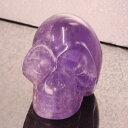 アメジスト ドクロ|アメシスト Amethyst 紫水晶 アメジスト【スカル 頭蓋骨 しゃれこうべ Scull Skeleton 原石 Gemstone 彫刻 ...