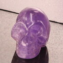 アメジスト ドクロ｜アメシスト Amethyst 紫水晶 アメジスト【スカル 頭蓋骨 しゃれこうべ Scull Skeleton 原石 Gemstone 彫刻 置物 スケルトン 髑髏 ドクロ】メンズ Men's レディース 天然石 限定 一点物 アメジスト【ポイント割引商品】