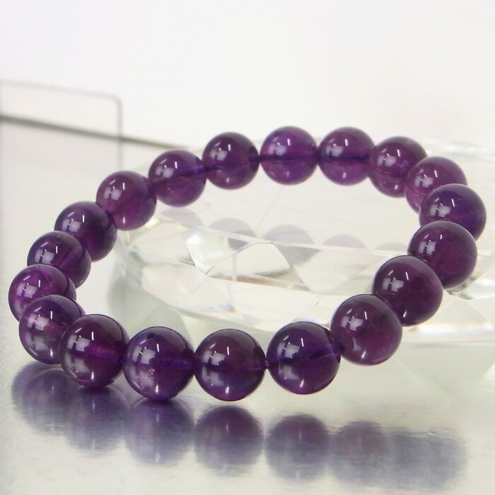 アメジスト ブレスレット｜アメシスト Amethyst 紫水晶 アメジスト【Bracelet 腕輪 ブレスレッド バングル Rosary Bangle ブレスレット】メンズ レディース パワーストーン 天然石 海外直輸入価格 アメジスト