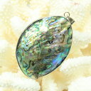アバロンシェル ペンダント|パウアシェル アバロン貝 あわび アバロンシェル ネックレス Necklace Pendant ペンダント|メンズ レディース パワ...