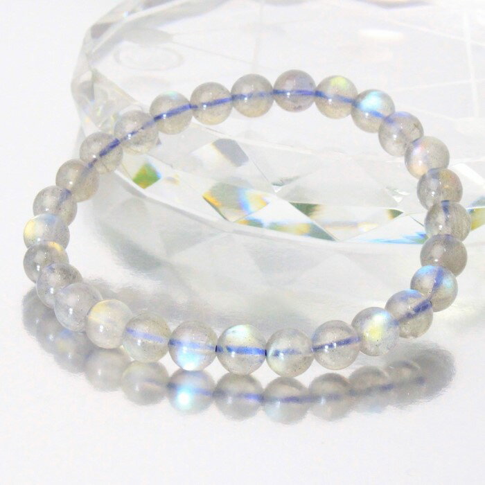 【一点物】ラブラドライト ブレスレット｜Labradorite 曹灰長石 ラブラドライト【Bracelet ブレスレット Bangle 腕輪 ブレスレッド バングル 数珠】メンズ Men's レディース Ladies 天然石 海外直輸入価格 ラブラドライト【ポイント割引商品】