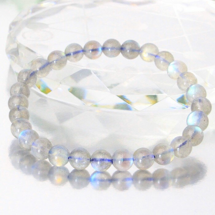 【一点物】ラブラドライト ブレスレット｜Labradorite 曹灰長石 ラブラドライト【ブレスレット Bangle 数珠 腕輪 ブレスレッド バングル Bracelet】メンズ レディース パワーストーン 天然石 海外直輸入価格 ラブラドライト【ポイント割引商品】