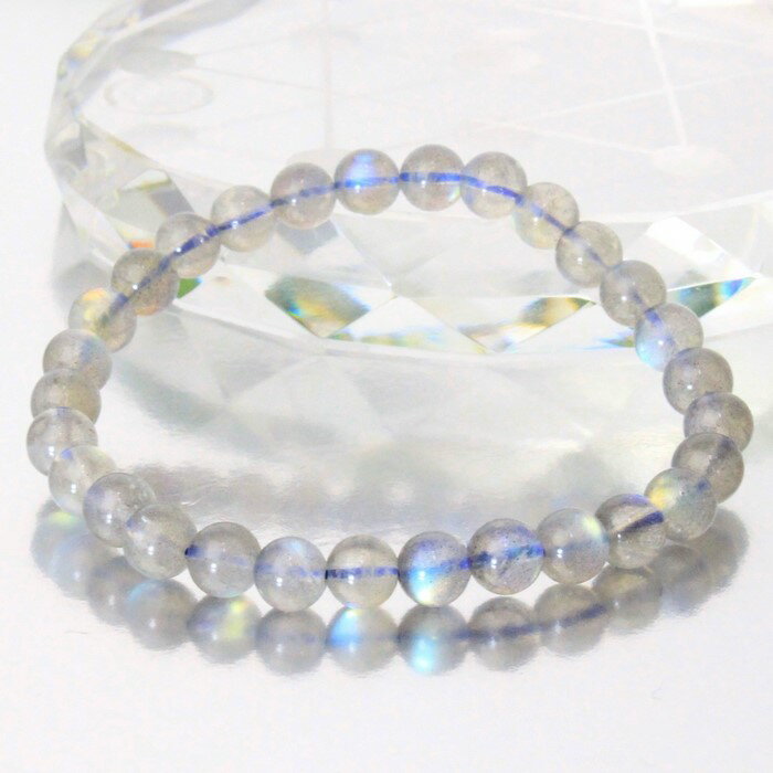 【一点物】ラブラドライト ブレスレット｜Labradorite 曹灰長石 ラブラドライト【バングル ブレスレット Bangle 腕輪 ブレスレッド Bracelet】メンズ レディース 限定 一点物 パワーストーン ラブラドライト【ポイント割引商品】