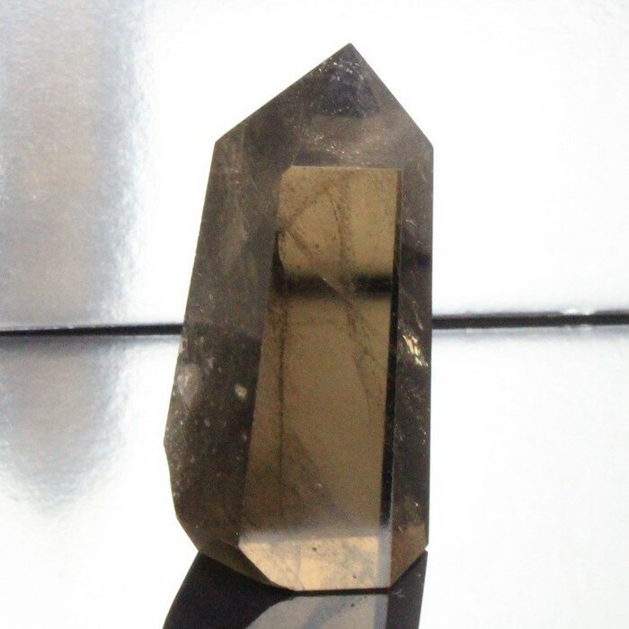 スモーキークォーツ ポイント カンゴーム 煙水晶 Smoky Quartz スモーキ...