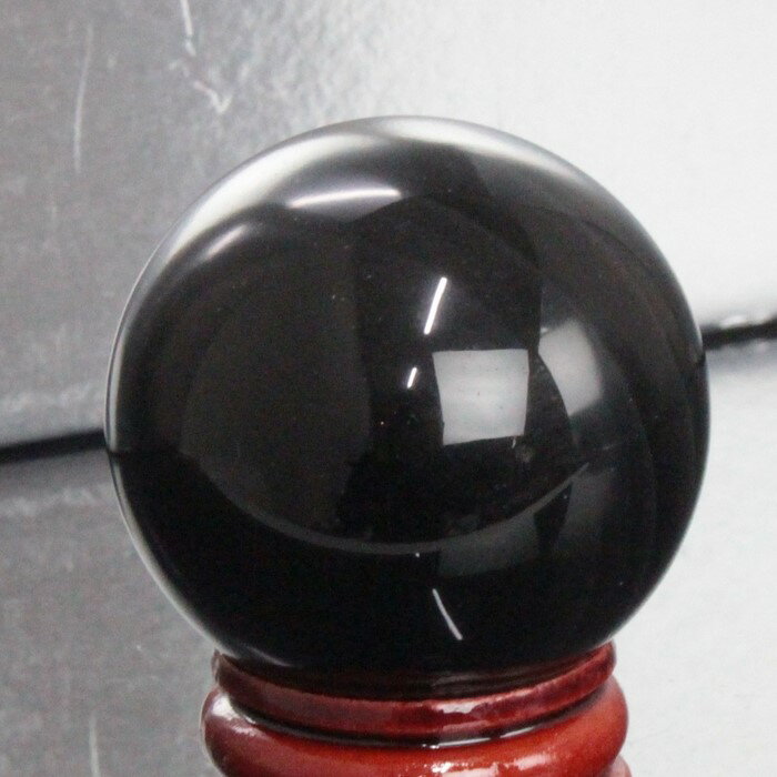 【40mm】オニキス 丸玉｜Onux オニクス 黒瑪瑙 オニキス【水晶玉 Crystal ball 球体 置物 水晶球 大玉 ルース Ruth 丸玉 Circle Ball 原石】メンズ Men's レディース Ladies 天然石 海外直輸入価格 オニキス