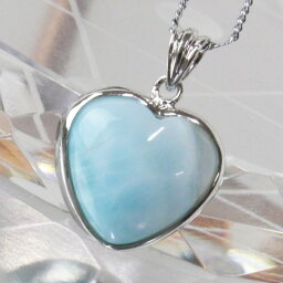 ラリマー ペンダント｜曹灰針石 Larimar ペクトライト Pectolite ラリマー ネックレス Pendant 首輪 ペンダント Necklace｜メンズ Men's レディース Ladies 天然石 海外直輸入価格 ラリマー ネックレス ハート型｜