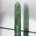フローライト ポイント|蛍石 Fluorite 緑 フローライト クラスター Point 柱 鉱石 原石 ポイント Stone|メンズ レディース 一点物アイテ...