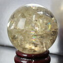 【61mm玉】シトリン 丸玉｜黄水晶 シトロン Citrine シトリントパーズ シトリン【原石 Gemstone 水晶玉 丸玉 Circle Ball Sphere 球体 置物 水晶球 ルース】メンズ Men's レディース Ladies 天然石 海外直輸入価格 シトリン