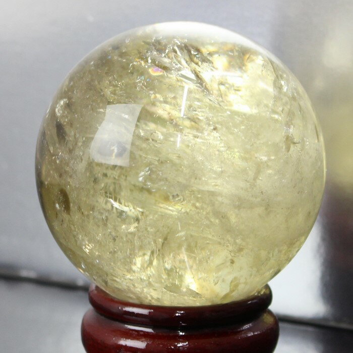 【66mm玉】シトリン 丸玉｜シトリントパーズ Citrine 黄水晶 シトロン シトリン【原石 Gemstone 丸玉 水晶玉 Crystal ball Sphere 球体 置物 水晶球 ルース】メンズ Men's レディース 天然石 限定 一点物 シトリン